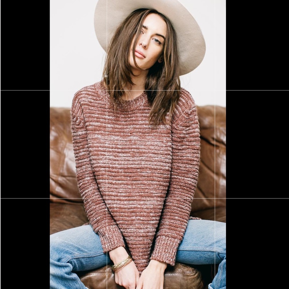 M Knot Sisters Chunky Sweater